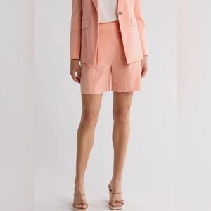 NWT Veronica Beard Size O Noemi Short Coral